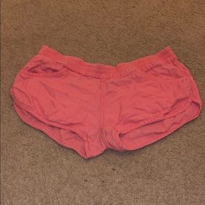 Pink shorts